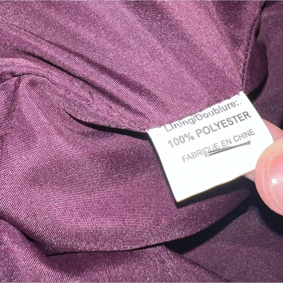 Light In The Box Purple Bow Tie Bedazzled Dress size 3X - Picture 5 of 12